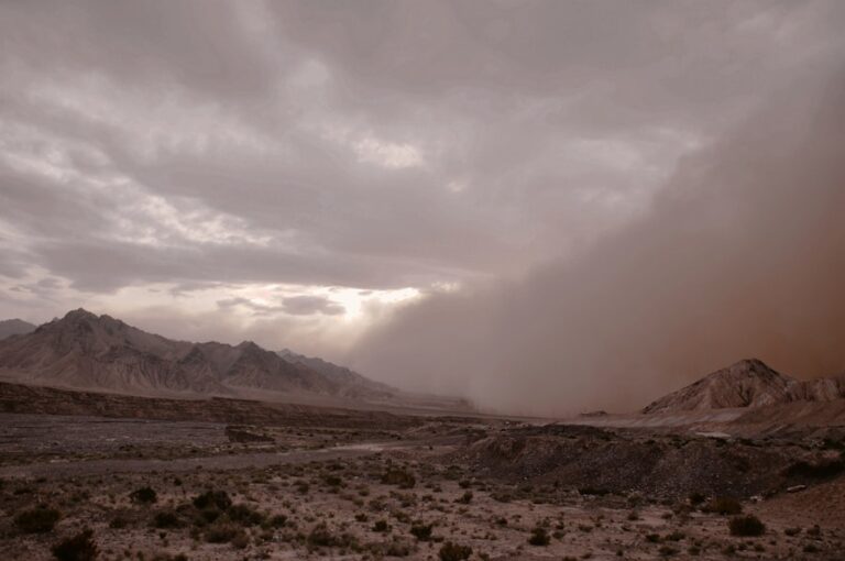 Ce înseamnă când visezi o furtună de nisip și cum poate reflecta stările tale interioare
