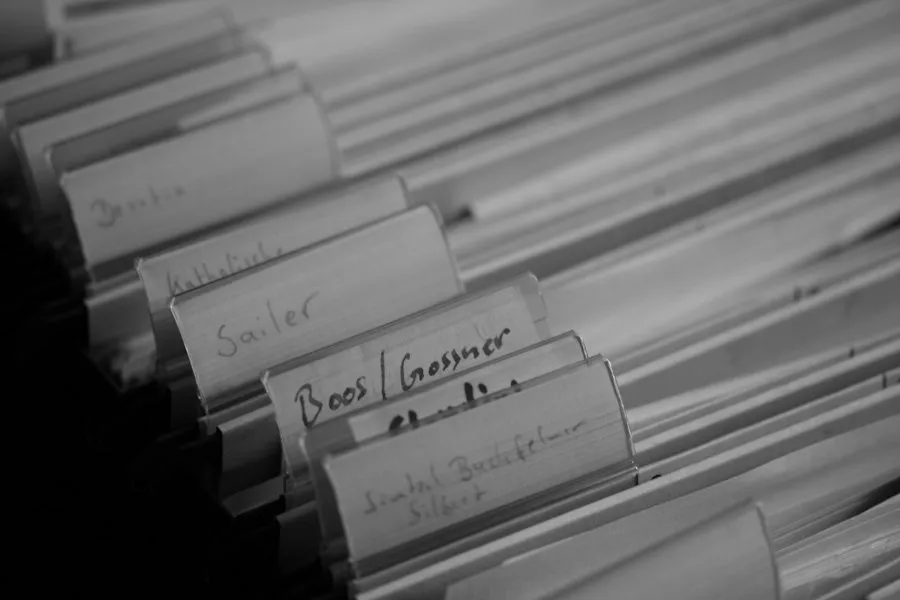 information organization tips